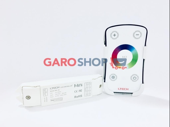 Immagine di KIT RGB CENTRALINA E TELECOMANDO PER STRISCE LED 12-24V