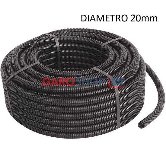 Immagine di TUBO CORRUGATO  DIAMETRO DA 20  VENDITA AL METRO O A MATASSA DISP IN DIVERSE COLORAZIONI