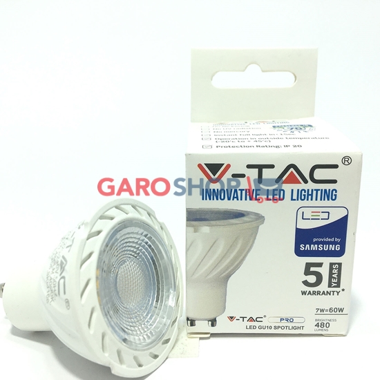 Lampadina Led GU10 7W Faretto Spotlight V-TAC VT-2778