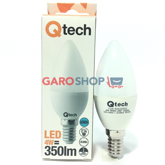10 Lampadine LED E14 A Candela 6W (equivalenti 50W): Luce Calda 3000K, Non Dimmerabili, Alta Resa Cromatica, Risparmio Energetico