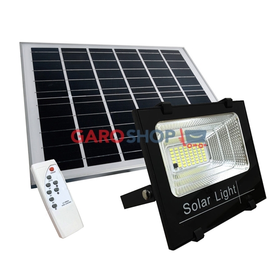 Faro Solare 380 LED Jortan Con Telecomando E Timer: Luce Potente Per Esterni, Alimentazione A Energia Solare